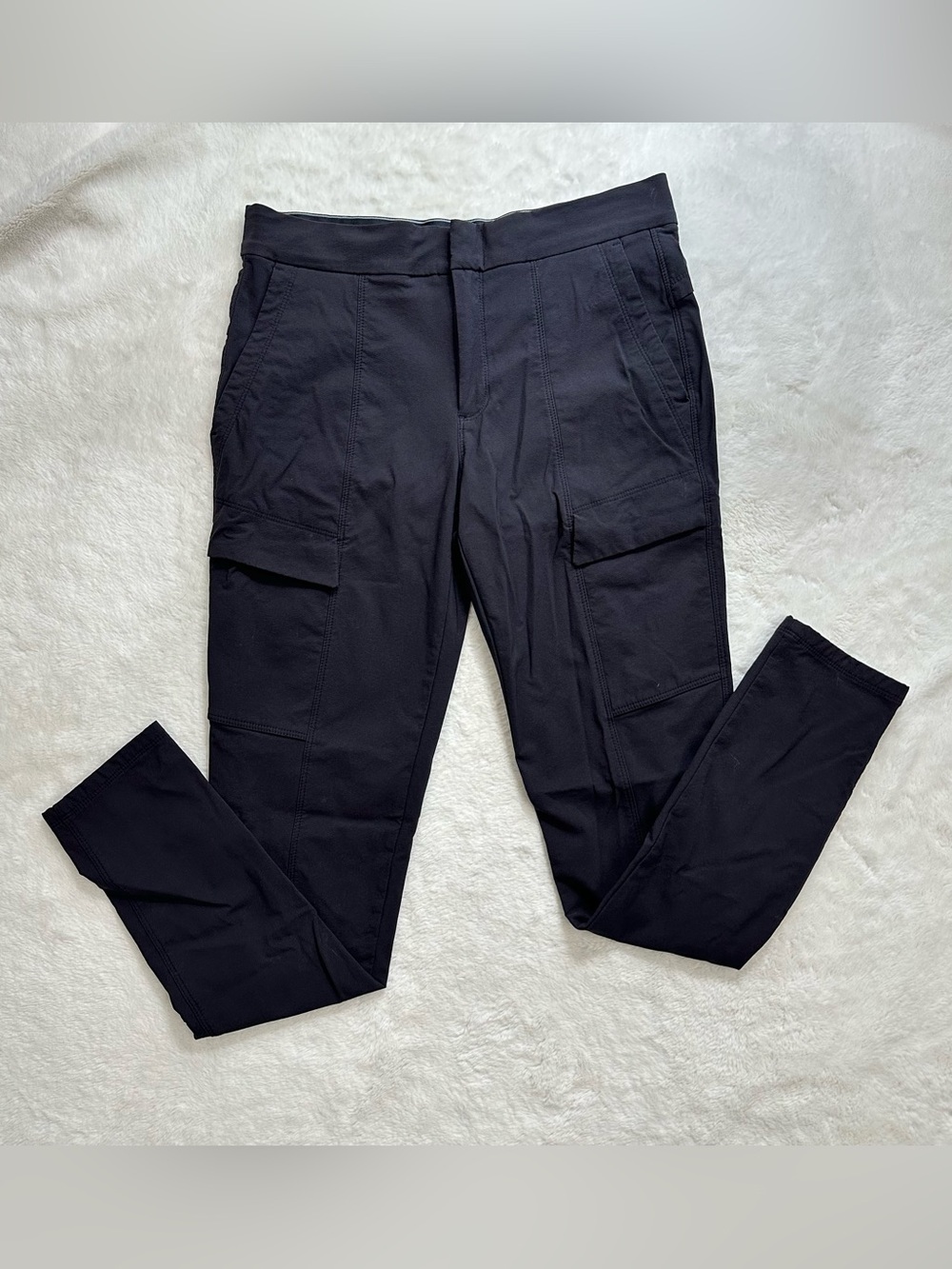 Athleta Black Wander Utility Cargo Pants Size 4